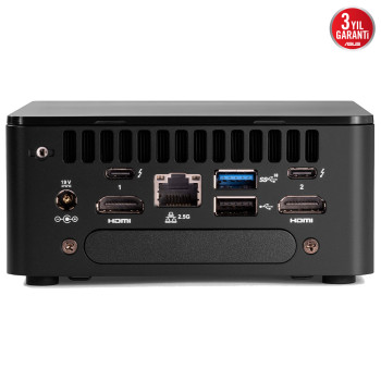 ASUS NUC12 PRO TALL KIT RNUC12WSHI700002I INTEL CORE i7-1260P BAREBONE FDOS MINI PC 