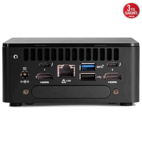 ASUS NUC12 PRO TALL KIT RNUC12WSHI700002I INTEL CORE i7-1260P BAREBONE FDOS MINI PC 