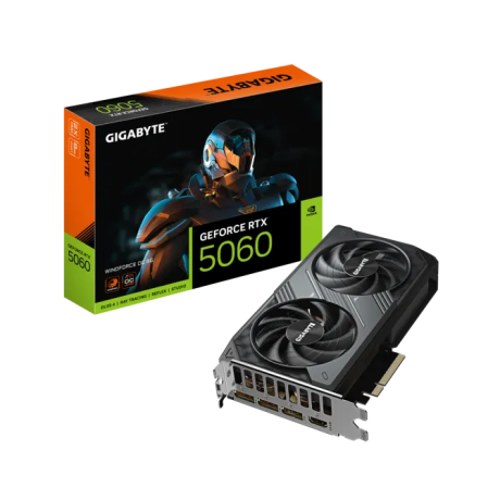 GIGABYTE RTX5060 WINDFORCE OC GV-N5060WF2OC-8GD 8GB GDDR7 128Bit 