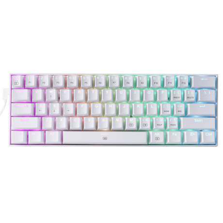 REDRAGON K630W-RGB DRAGONBORN BEYAZ KABLOLU KLAVYE