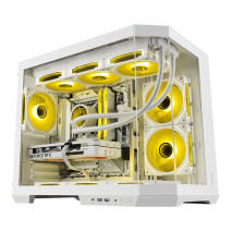 SEGOTEP Lumi 3T Beyaz 750W 80+ Bronze Midi Tower Kasa (6xARGB Fan)