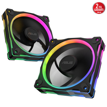 ASUS PRIME MR120 SOĞUTUCU KASA RADYATÖR FANI ARGB 120MM SİYAH 3IN1