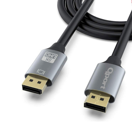 QPORT Q-DP104 DISPLAY PORT 1.4V 10MT KABLO