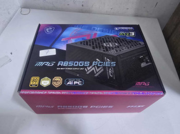 MSI MPG A850GS PCIE5 850W 80+ GOLD PSU FUL(OUTLET)