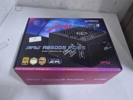 MSI MPG A850GS PCIE5 850W 80+ GOLD PSU FUL(OUTLET)