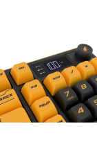 HAWK GAMING HK258CY KABLOSUZ SARI SIYAH KLAVYE