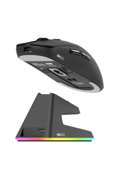 HAWK GAMING HM420S KABLOSUZ SIYAH GAMING MOUSE