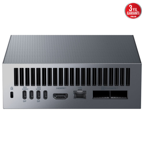 ASUS ASCENT GX10 NVIDIA GB10 CPU NVIDIA BLACKWELL GPU 128GB DDR5 RAM 2TB SSD NVIDIA DGX OS KOMPACT YAPAY ZEKA SUPER BİLGİSAYARI GX10-GG0026BN