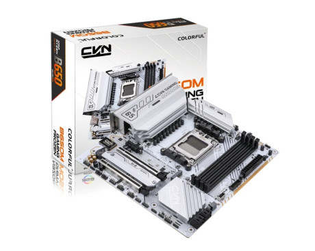 COLORFUL CVN B650M GAMING FROZEN WIFI 6 V14 DDR5 7600Mhz