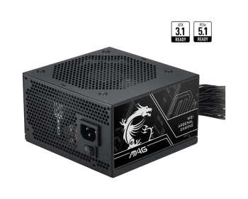 MSI MAG A750BN PCIE5 III 750W 80+ BRONZE  ATX 3.1 PCIe 5.1 POWER SUPPLY