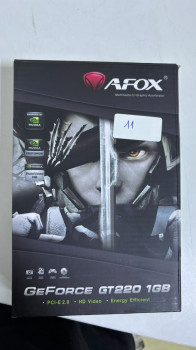 AFOX GEFORCE GT220 1 GB DDR3 128Bit AF220-(OUTLET)