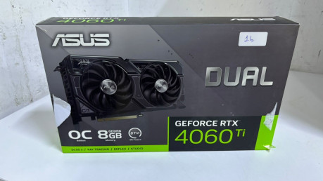 ASUS DUAL-RTX4060TI-O8G GDDR6 128BIT(OUTLET)