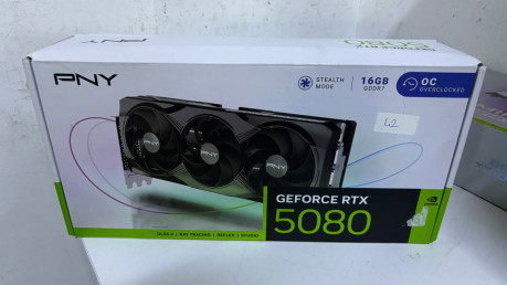 PNY RTX 5080 16GB GDDR7 256Bit (VCG508016T(OUTLET)