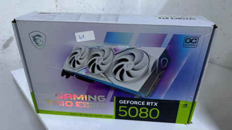 MSI GEFORCE RTX 5080 16G GAMING TRIO OC WH(OUTLET)