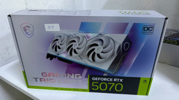 MSI GEFORCE RTX 5070 12G GAMING TRIO OC WH(OUTLET)