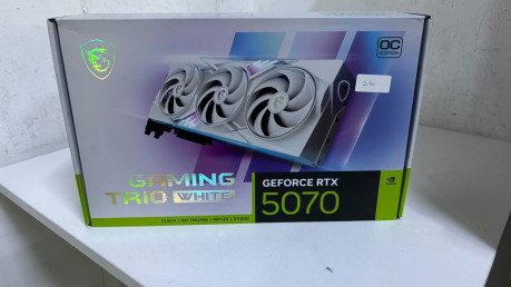 MSI GEFORCE RTX 5070 12G GAMING TRIO OC WH(OUTLET)