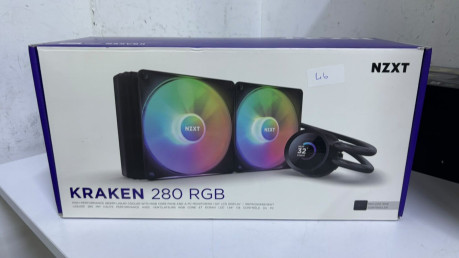 NZXT Kraken 280 RGB RL-KR280-B1 Siyah Sıvı(OUTLET)