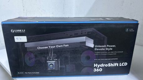 Lian Li Hydro-Shift LCD 360 Siyah FANSIZ S(OUTLET)