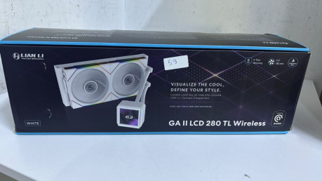 Lian Li Galahad II LCD 280mm TL Fan Beyaz(OUTLET)