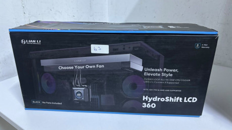 Lian Li Hydro-Shift LCD 360 Siyah FANSIZ S(OUTLET)