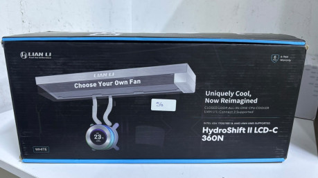 Lian Li Hydro-Shift II LCD-C 360 Beyaz Fan(OUTLET)