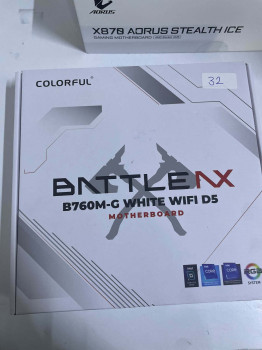 COLORFUL BATTLE-AX B760M-G WHITE WIFI V20 (OUTLET)