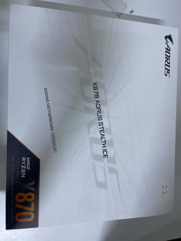 GIGABYTE X870 A STEALTH ICE AMD AM5 DDR5 A(OUTLET)