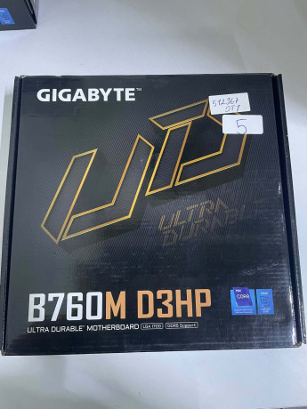 GIGABYTE B760M D3HP D5 5600MHZ(OC) MATX 17(OUTLET)