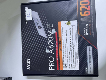 MSI PRO A620M-E AMD A620 AM5 SOKET DDR5 60(OUTLET)