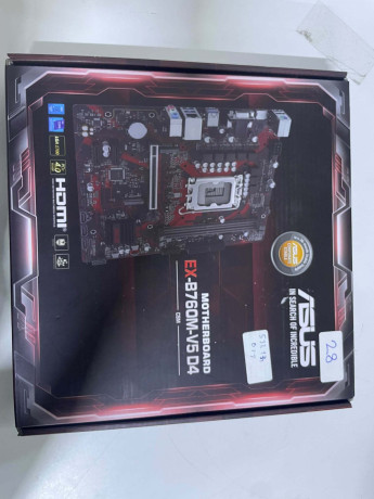 Asus EX-B760M-V5 D4-CSM 5333MHz 1700p mATX(OUTLET)