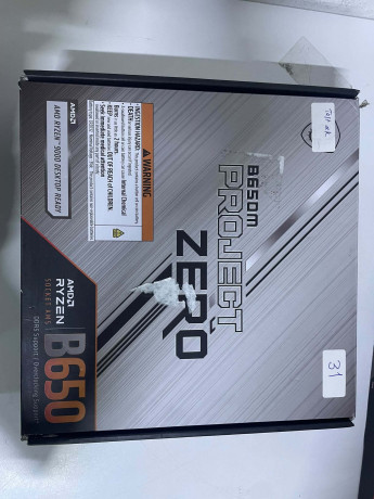 MSI B650M PROJECT ZERO AM5 DDR5 7600MHZ(OUTLET)