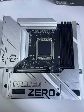 MSI B650M PROJECT ZERO AM5 DDR5 7600MHZ(OUTLET)