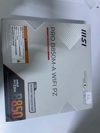 MSI PRO B850M-A WIFI PZ DDR5 ANAKART 8200M(OUTLET)