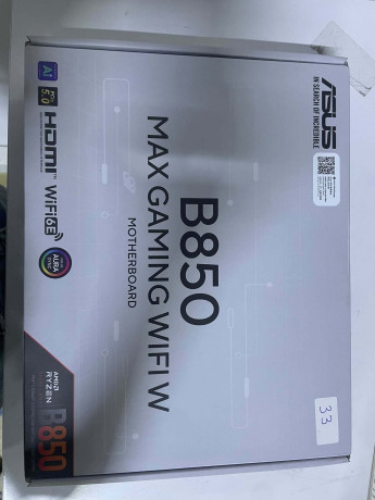 ASUS B850 MAX GAMING WIFI W AMD AM5 DDR5 A(OUTLET)