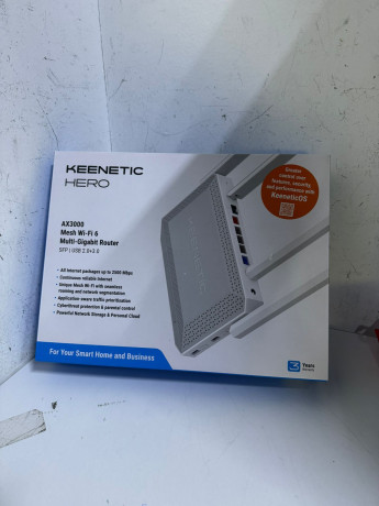 KEENETIC HERO KN-1012-01-EU AX3000 WIFI ME(OUTLET)