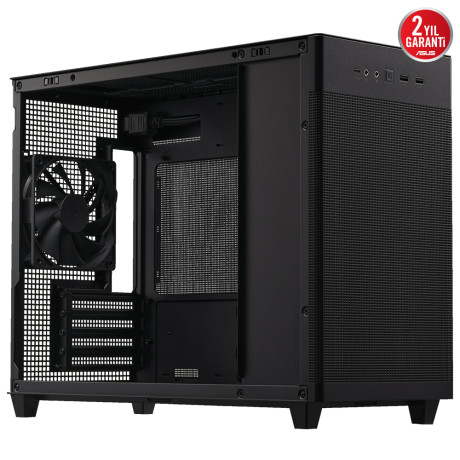 ASUS PRIME AP201 MESH 1x120MM FAN USB 3.2 TYPE-C SİYAH MICRO-ATX SMALL TOWER KASA