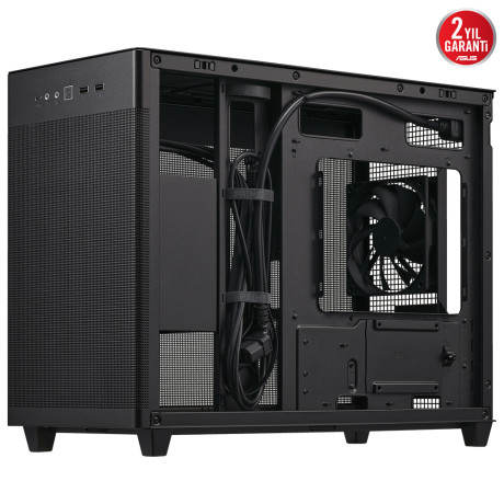 ASUS PRIME AP201 MESH 1x120MM FAN USB 3.2 TYPE-C SİYAH MICRO-ATX SMALL TOWER KASA