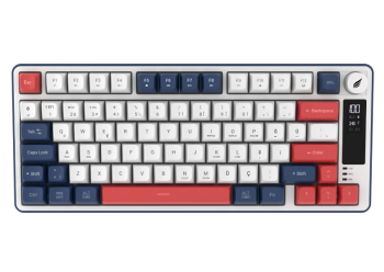 HAWK GAMING HK255BR KABLOSUZ MAVI KIRMIZI KLAVYE