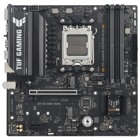 ASUS TUF GAMING A620AM-PLUS 7600MHZ(OC) DDR5 2xDP HDMI ÇİFT M2 USB3.2 AURA RGB 2.5GBİT LAN mATX
