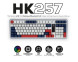 HAWK GAMING HK257RB  MEMBRANE LCD RGB KABLOSUZ BLU