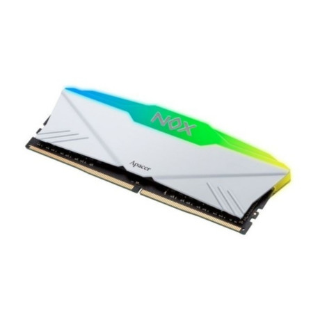 Apacer NOX RGB 16GB (1x16GB) 3200MHz CL16 DDR4 Beyaz Gaming Ram (AH4U16G32C28YNWAA-1)