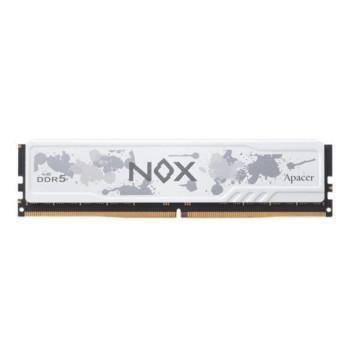 Apacer NOX 16GB (1x16GB) 6000MHz CL38 DDR5 Beyaz Gaming Ram (AH5U16G60C622MWAA-1)