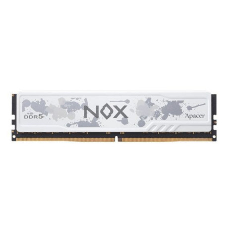 Apacer NOX 16GB (1x16GB) 6000MHz CL38 DDR5 Beyaz Gaming Ram (AH5U16G60C622MWAA-1)