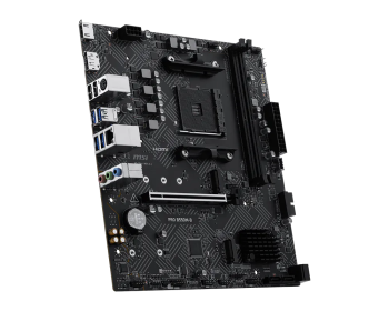 MSI PRO B550M-B AM4 DDR4 4600(OC) HDMI DP 2x M.2 USB 5Gbps mATX