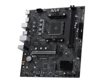 MSI PRO B550M-B AM4 DDR4 4600(OC) HDMI DP 2x M.2 USB 5Gbps mATX