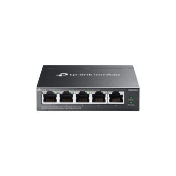 TP-LINK ES205GP 5 PORT YÖNETİLEBİLİR 65W POE SWITCH