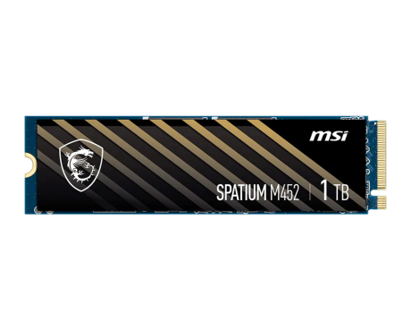 1TB MSI SPATIUM M452 PCIE 4.0 NVME M.2