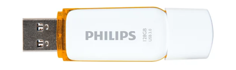 PHILIPS 128GB USB 3.0 SNOW TURUNCU FM12FD75B/00